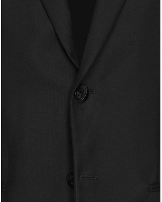 Traje Giorgio Armani de Lana de color Negro para hombre - Lyst