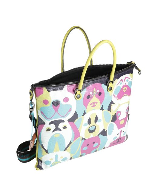 Gabs White Handbag Calfskin