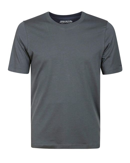 Majestic Filatures T-shirts in Gray für Herren