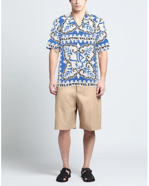 Valentino Garavani Blue Shirt for men