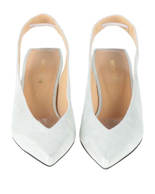 Sergio Rossi White Pumps
