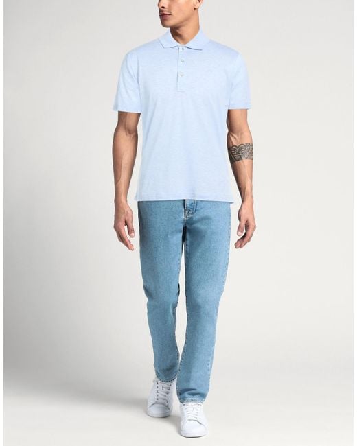 Paul & Shark Blue Polo Shirt for men