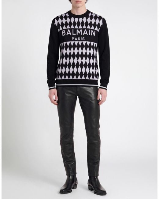 Balmain Black Jumper for men