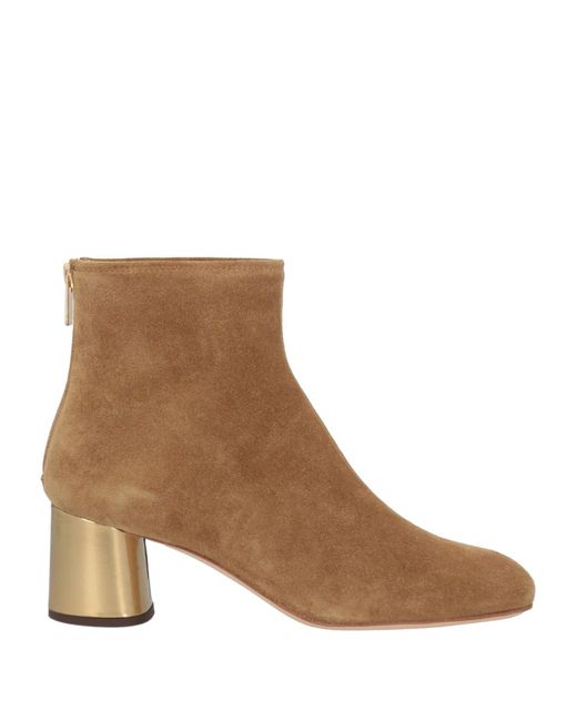 Agl Attilio Giusti Leombruni Brown Camel Ankle Boots Leather