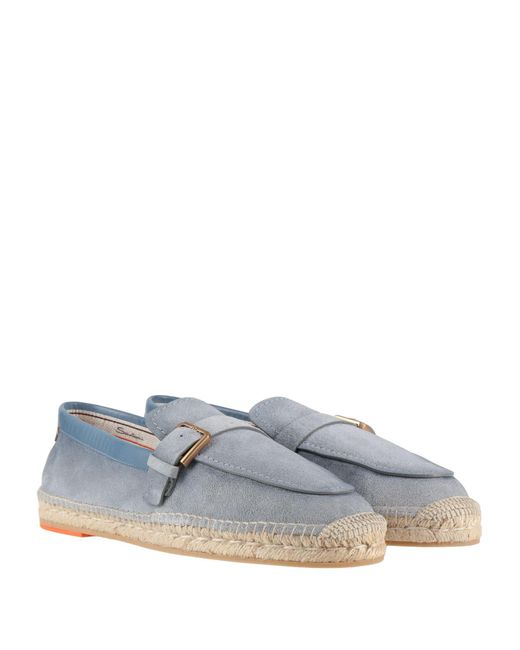Espadrillas di Santoni in Blue da Uomo
