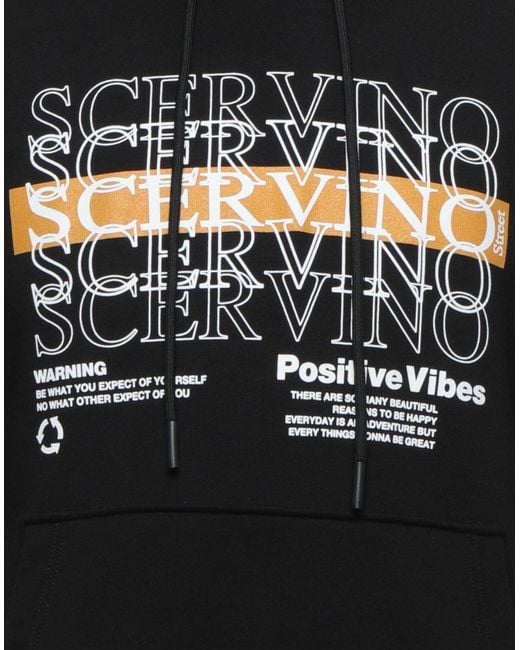 Ermanno Scervino Black Sweatshirt for men