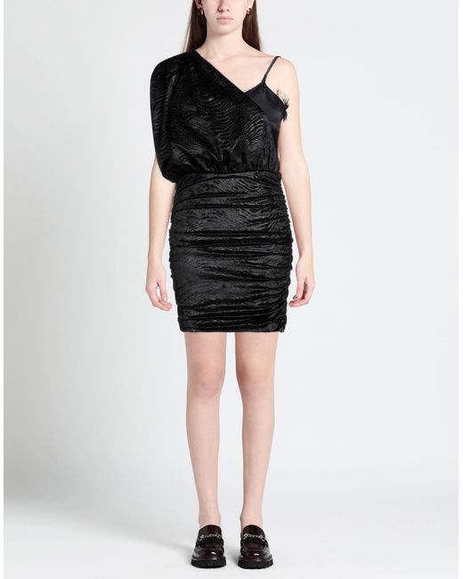 Robe courte Gaelle Paris en coloris Black
