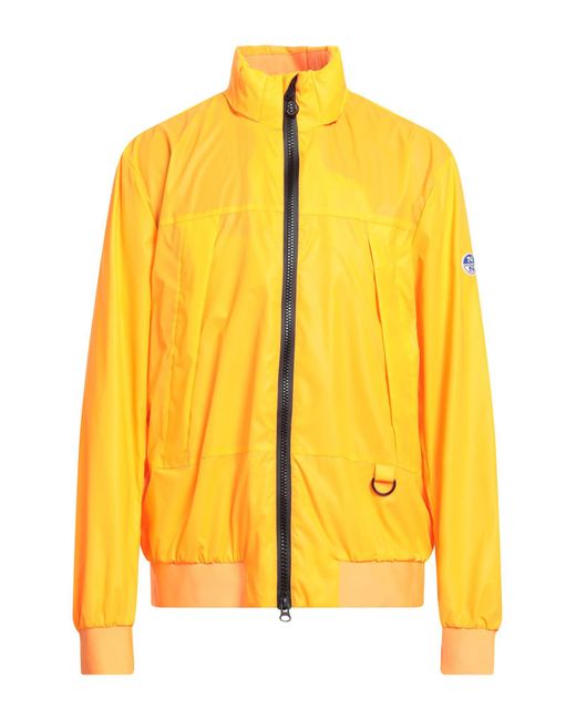North Sails Jacket in Yellow for Men Lyst