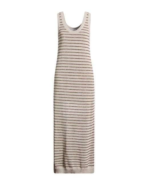 Brunello Cucinelli White Maxi Dress