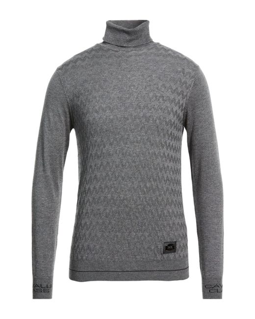 Roberto Cavalli Gray Turtlenecks for men