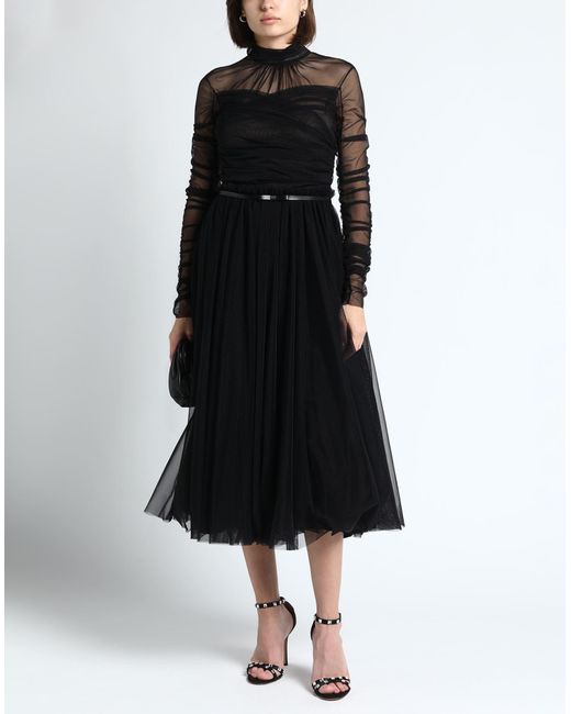 BROGNANO Black Maxi Dress