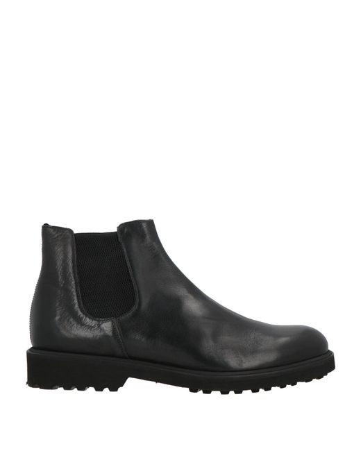 Marechiaro 1962 Black Ankle Boots Leather for men