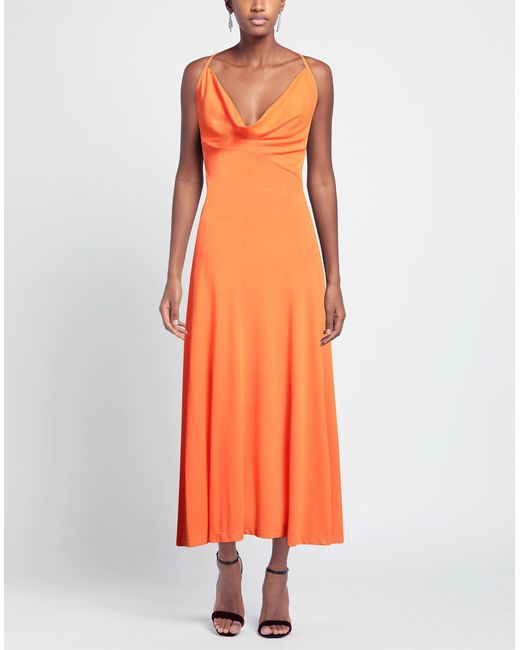 Odi Et Amo Orange Maxi Dress