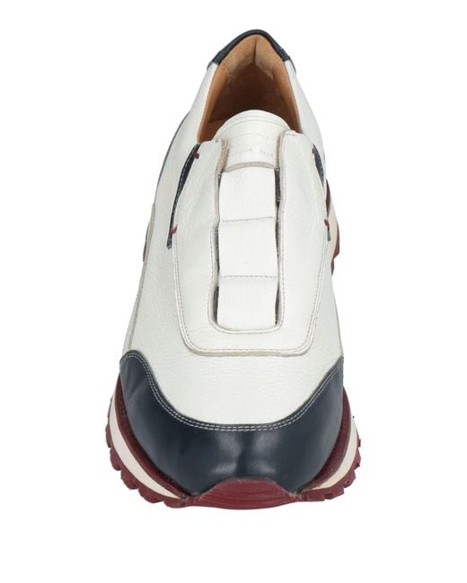 Testoni Men's White Sneakers