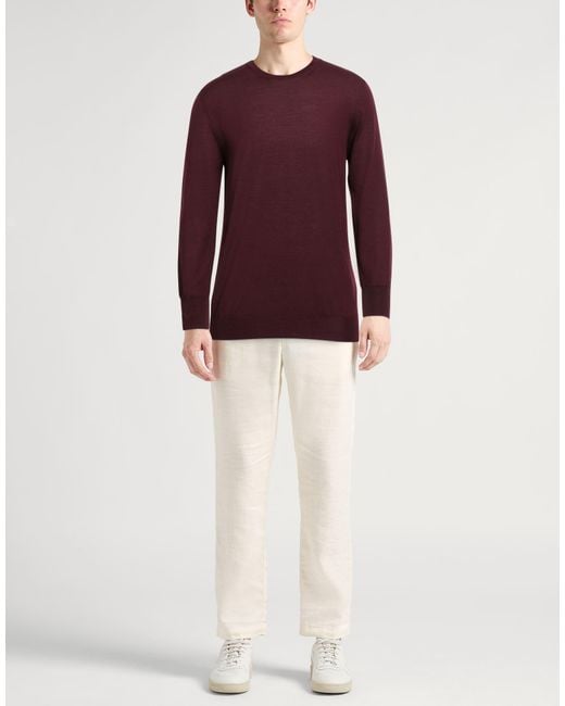 Pullover Boglioli de hombre de color Purple