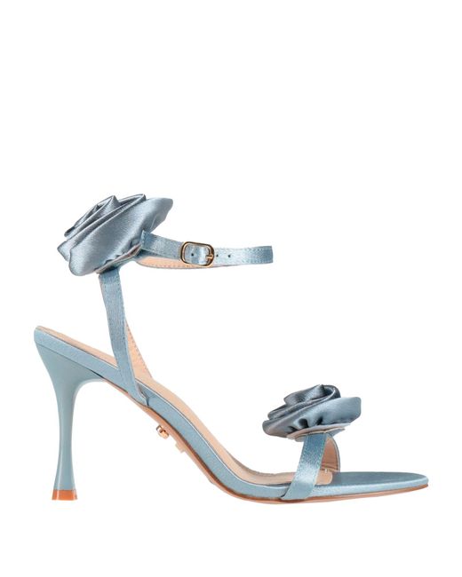 Twenty Four Haitch Blue Sandals