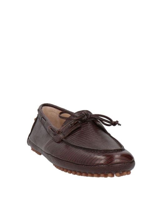 Le Monde Beryl Brown Tan Loafers Leather