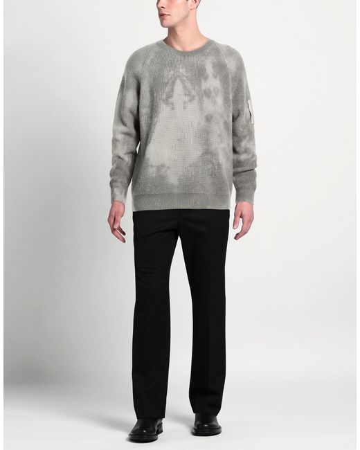 TOZEUR Gray Sweater Lambswool for men