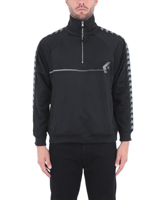 Kappa Black Sweatshirt for men