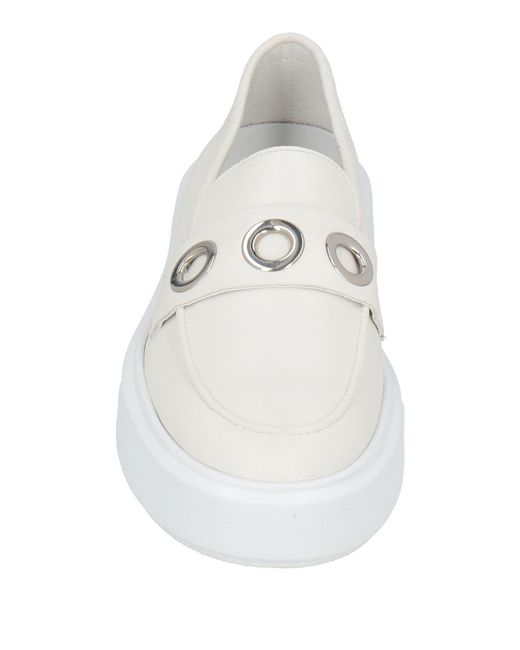 Frau White Loafer