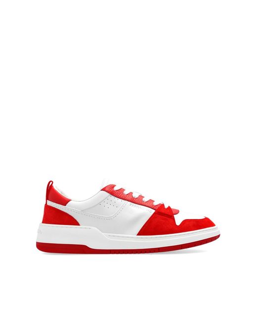 Ferragamo Damen Sneaker mit erhabenen Details in Red für Herren