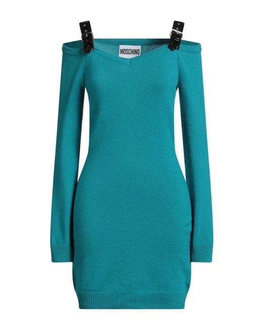 Moschino Blue Mini Dresses