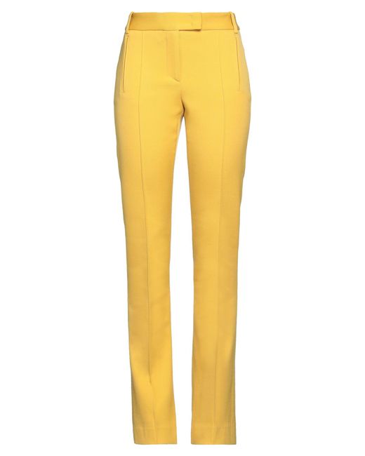 BCBGMAXAZRIA Yellow Trouser