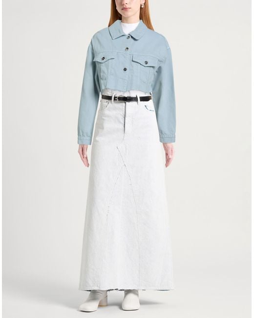 hinnominate Blue Denim Outerwear