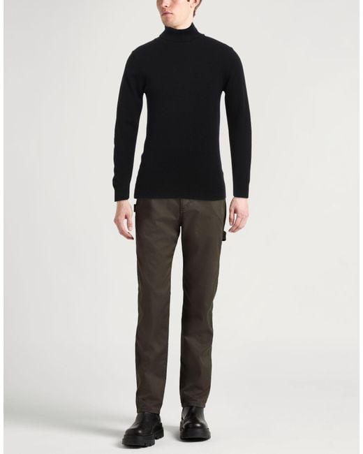 Daniele Fiesoli Black Turtleneck for men