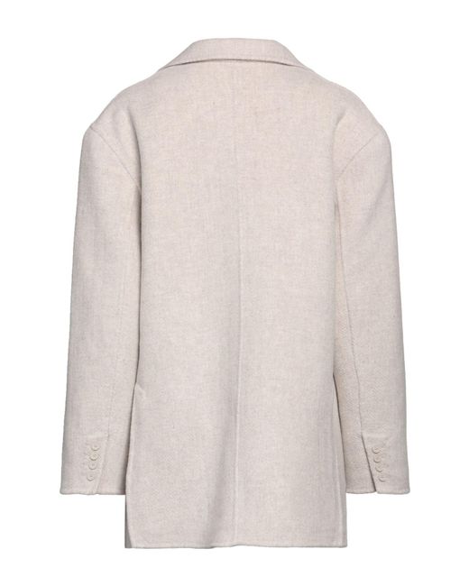 Sandro White Coat