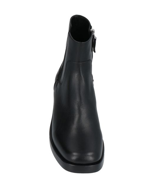 Raf Simons Black Ankle Boots for men