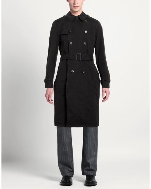 Sealup Black Overcoats & Trench Coats for men