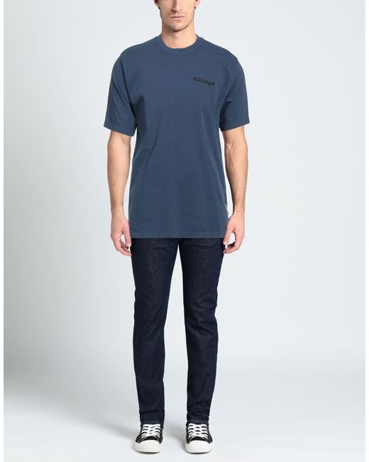 Holubar Blue T-shirt for men