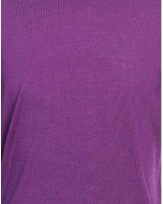 AT.P.CO Purple Turtleneck for men