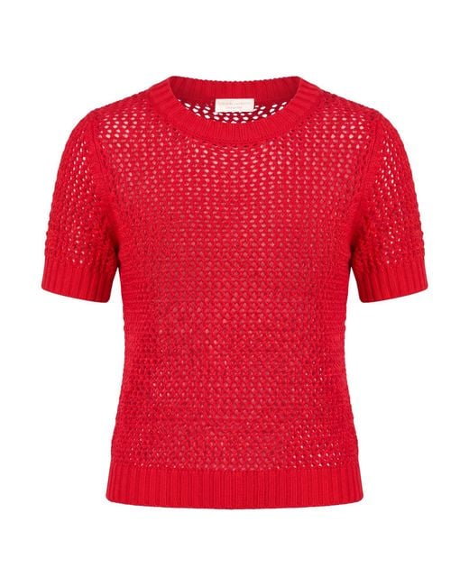FILIPPO DE LAURENTIIS Red Sweater Cotton