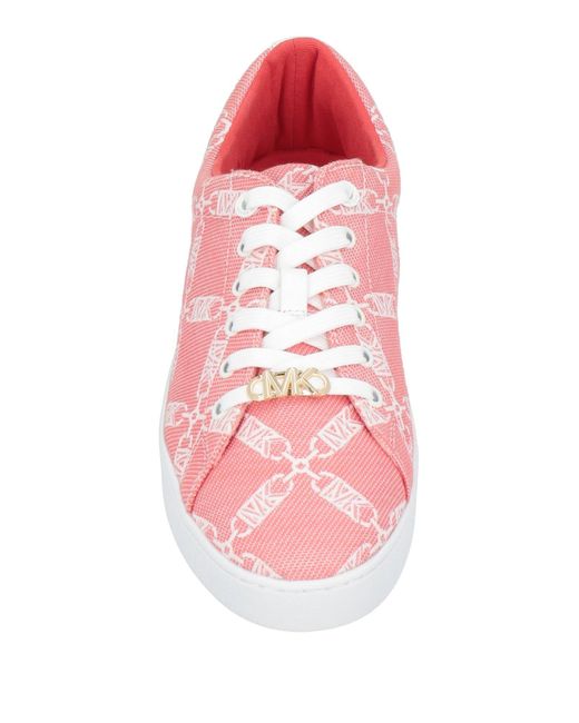 MICHAEL Michael Kors Pink Sneakers Textile Fibers