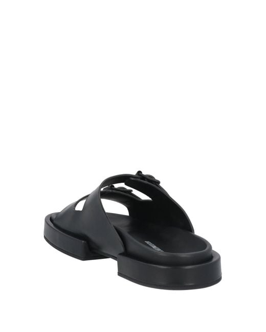 Ann Demeulemeester Black Sandals