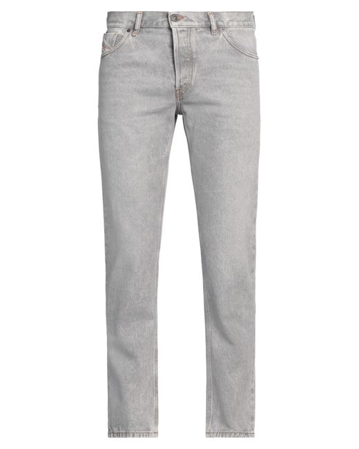 DIESEL Gray Jeans Cotton for men