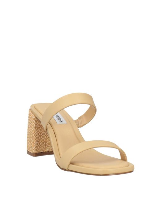 Steve Madden Natural Sandals