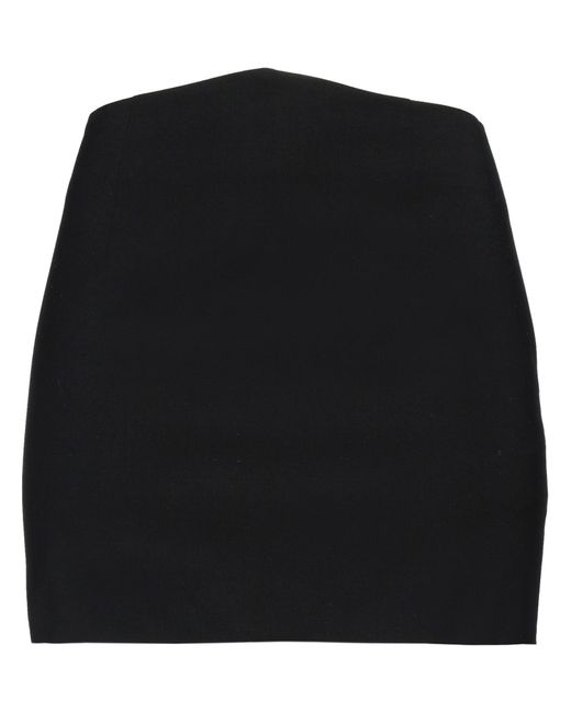 Dondup Black Mini Skirt