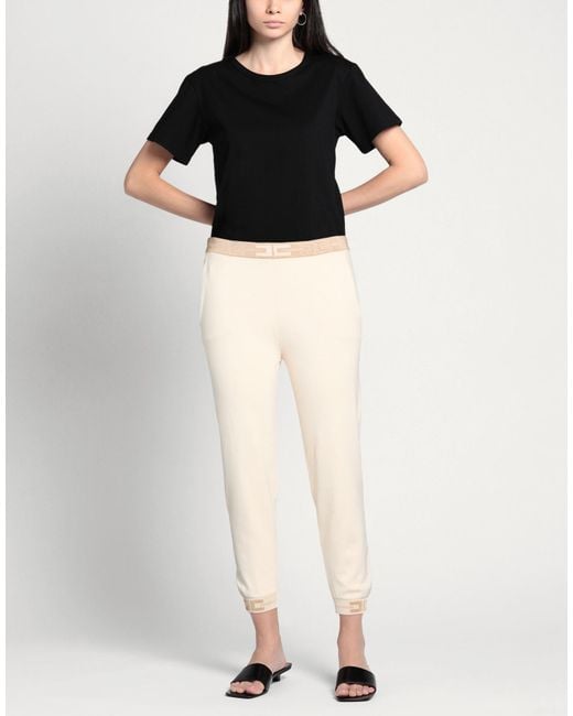 Elisabetta Franchi Natural Pants