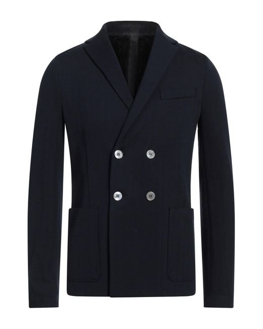 Harris Wharf London Blue Blazer for men
