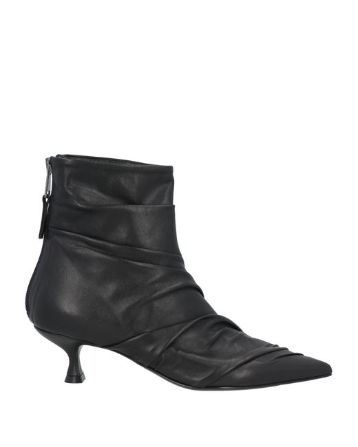 Elena Iachi Black Ankle Boots