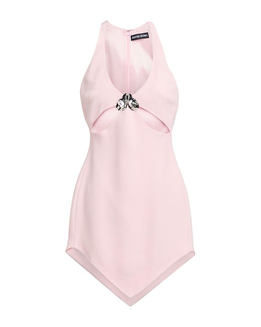 David Koma Pink Mini-Kleid