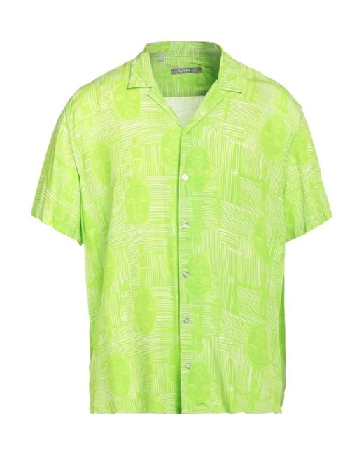 Havana & Co. Green Shirt Viscose for men