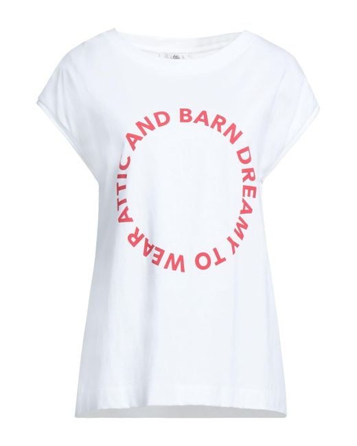 Attic And Barn White T-shirt