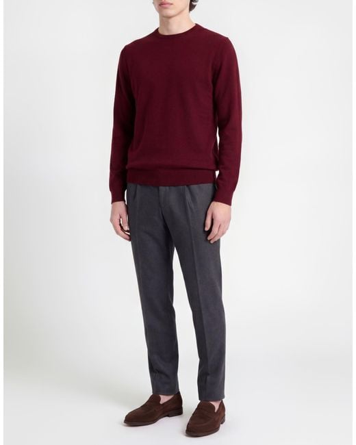 Gran Sasso Red Sweater Wool, Viscose, Cashmere for men