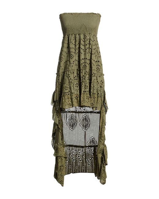 No Secrets Green Maxi Dresses