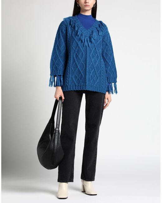 Pullover Pink Memories de color Blue