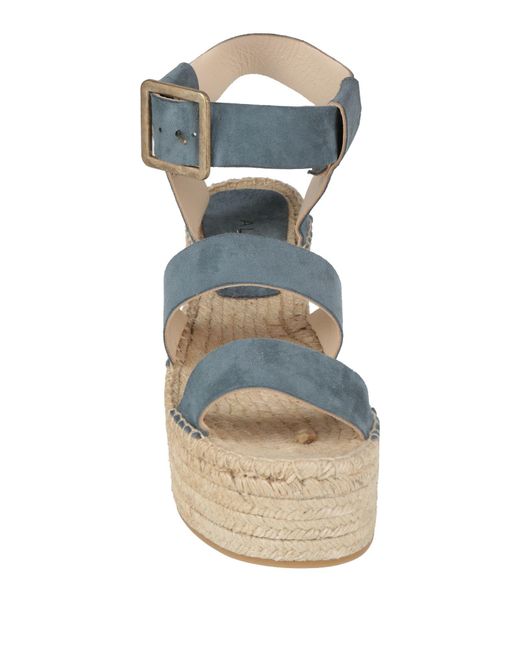 Alohas Blue Slate Espadrilles Leather